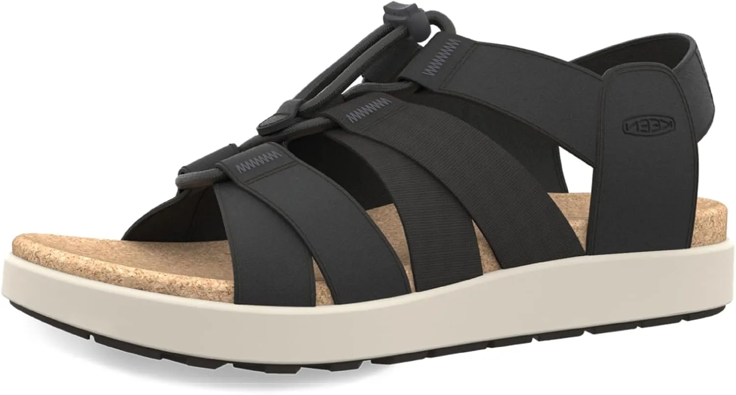 KEEN Women's Elle Mixed Strap Comfortable Casual Platform Sandals