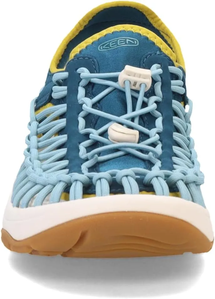 KEEN Women's Uneek Astoria Breathable Lifted Heel Two Cord Casual Water Sandals