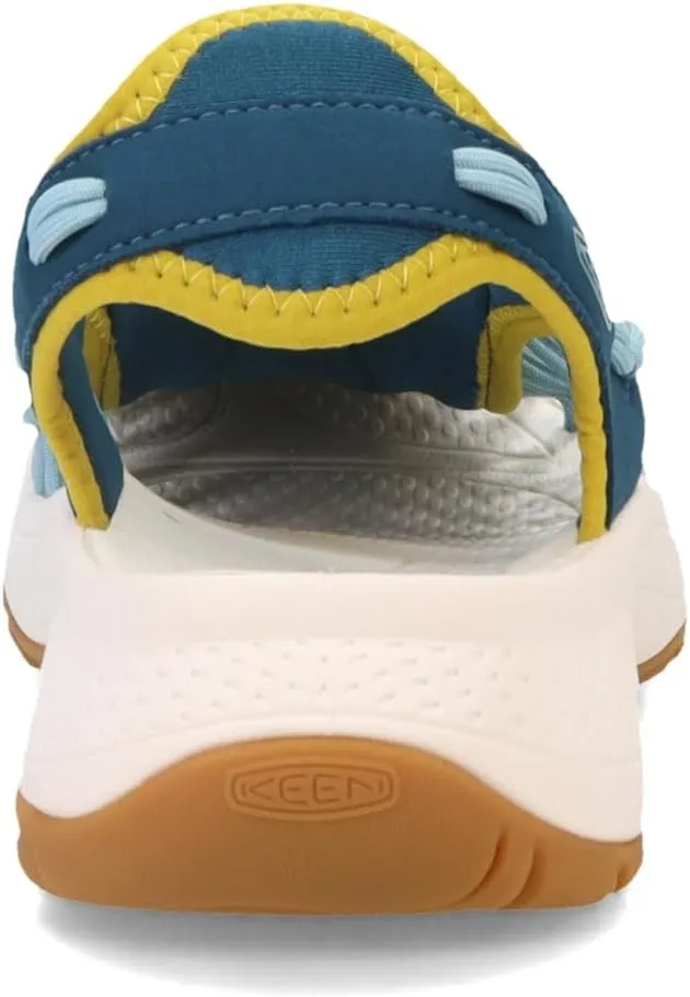 KEEN Women's Uneek Astoria Breathable Lifted Heel Two Cord Casual Water Sandals