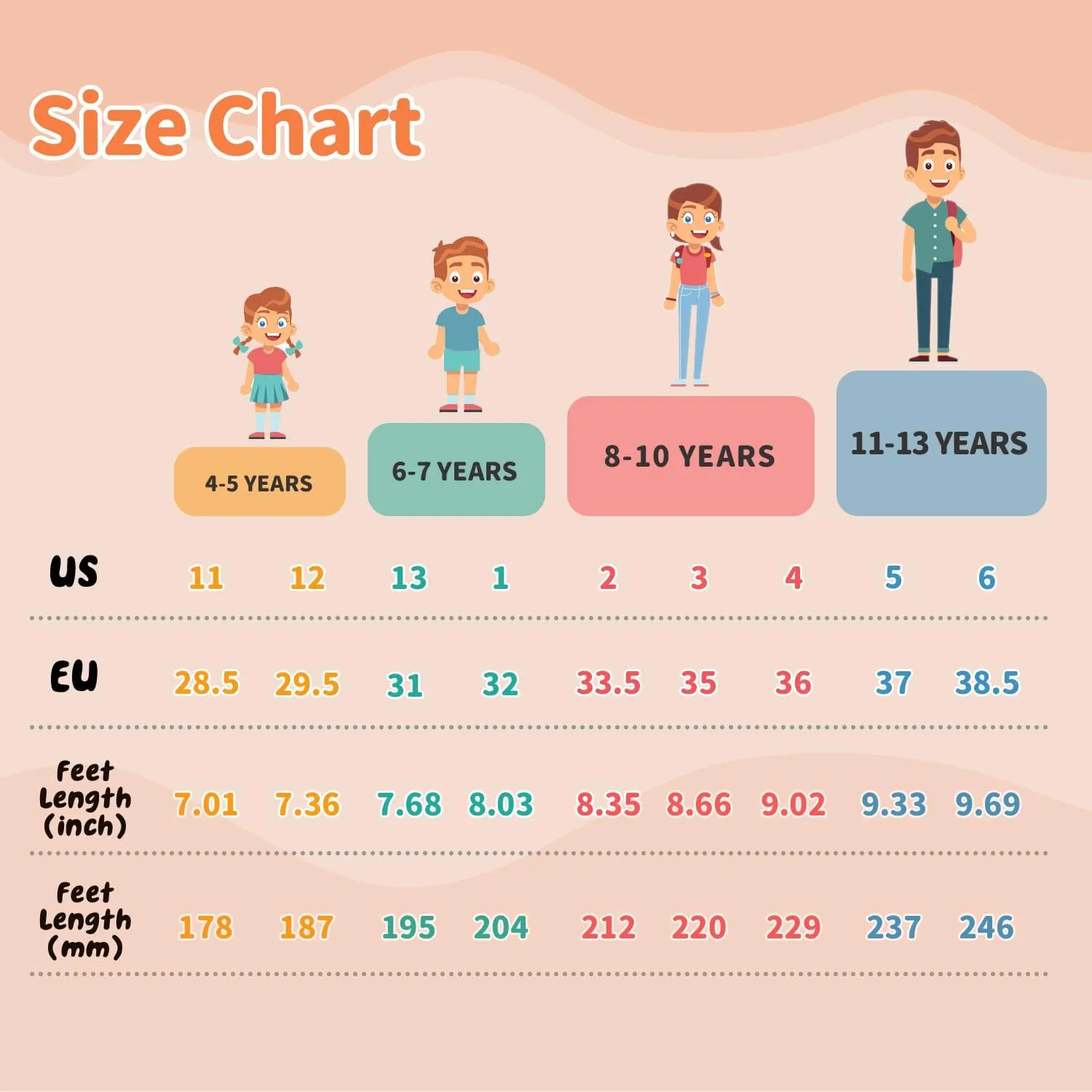 Kids Sneakers for Boys Girls Athletic Running Walking Shoes Lightweight Sports Tennis Shoes Adjustable Strap Sneaker for Little Kid Big Kid Gym School
