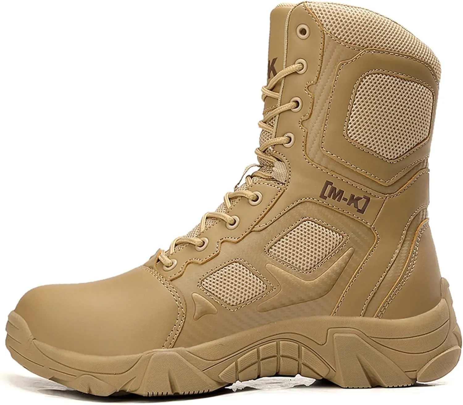 Large size field training, battlefield training, military boots, combat boots, snow boots, men's shoesSteel toe shoes