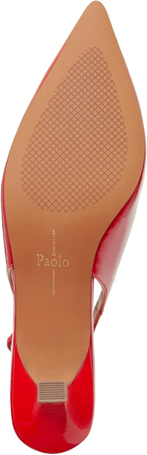 Linea Paolo - CECIL - Womens Low Kitten Heel Slingback Pumps