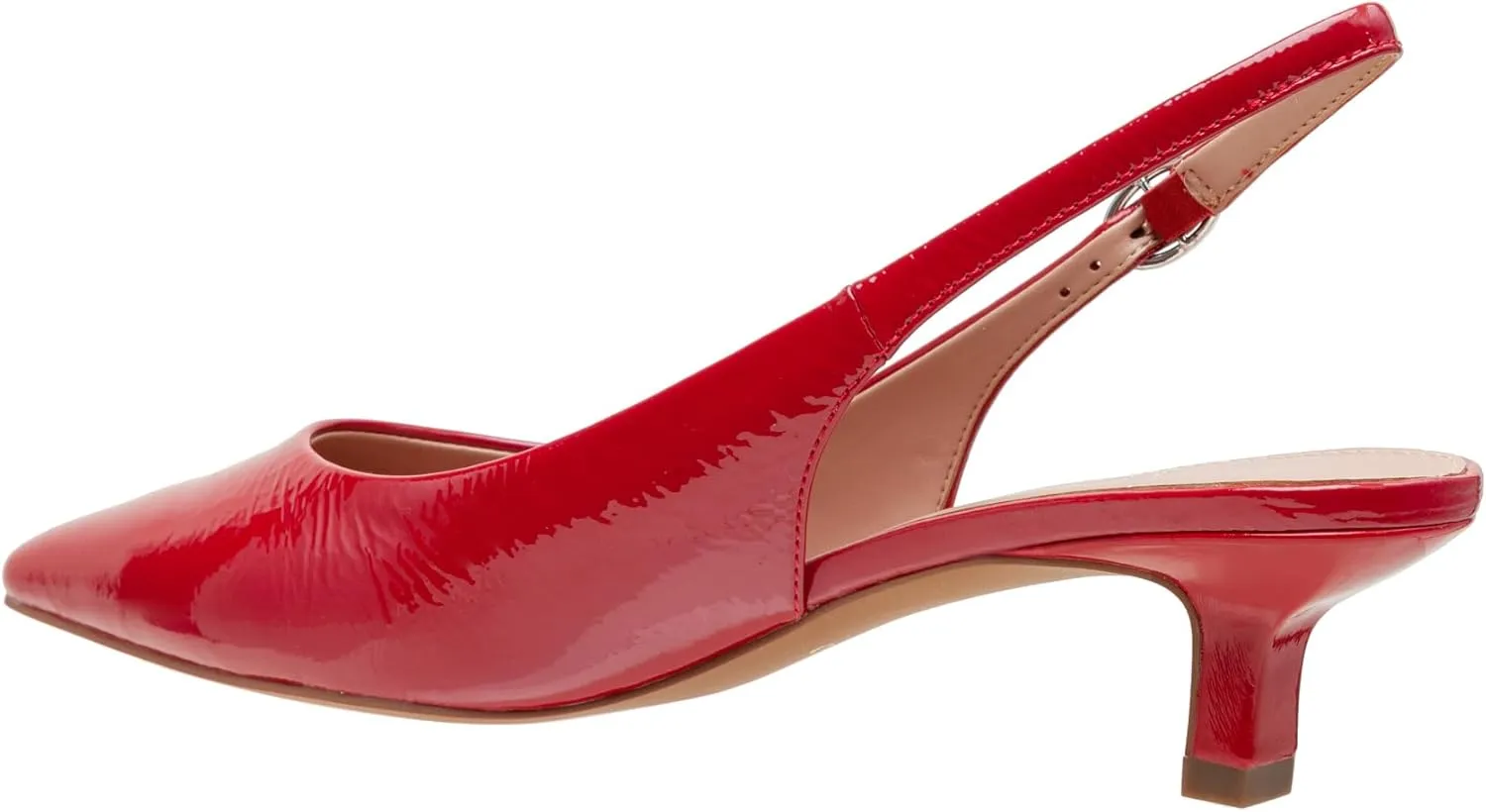 Linea Paolo - CECIL - Womens Low Kitten Heel Slingback Pumps