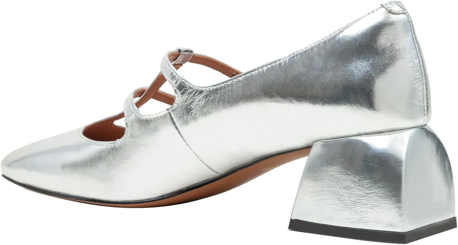 Linea Paolo - Maurice - Womens Double Mary Jane T-Strap Pumps