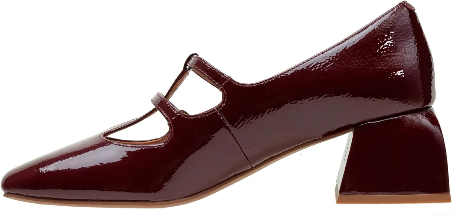 Linea Paolo - Maurice - Womens Double Mary Jane T-Strap Pumps
