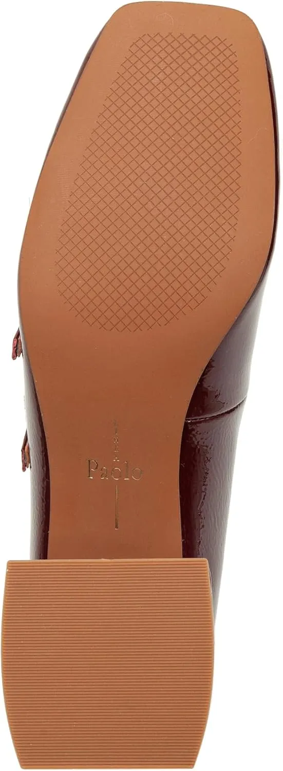 Linea Paolo - Maurice - Womens Double Mary Jane T-Strap Pumps