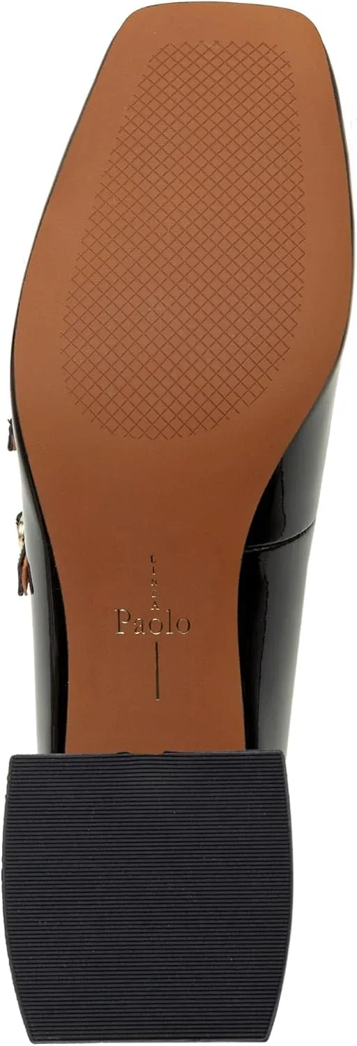 Linea Paolo - Maurice - Womens Double Mary Jane T-Strap Pumps