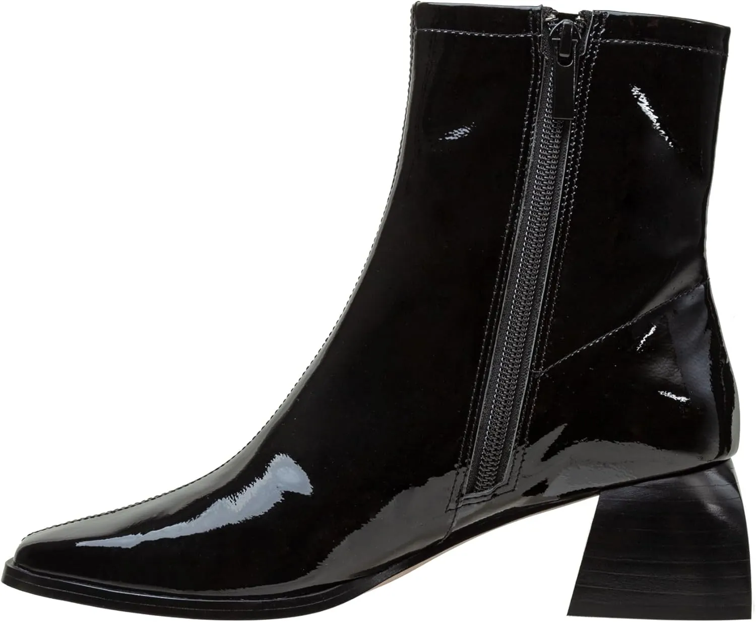 Linea Paolo - SAYLOR - Womens Block Heel Leather Ankle Boots
