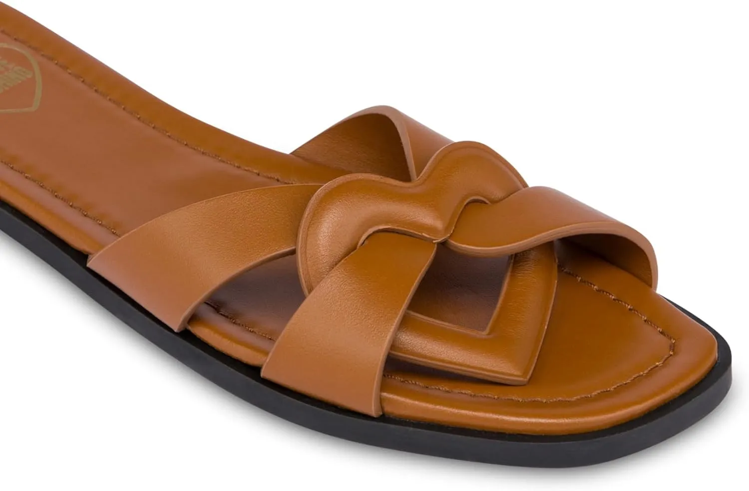 Love Moschino Women's JA28092G1MIA0201 Slide Sandal