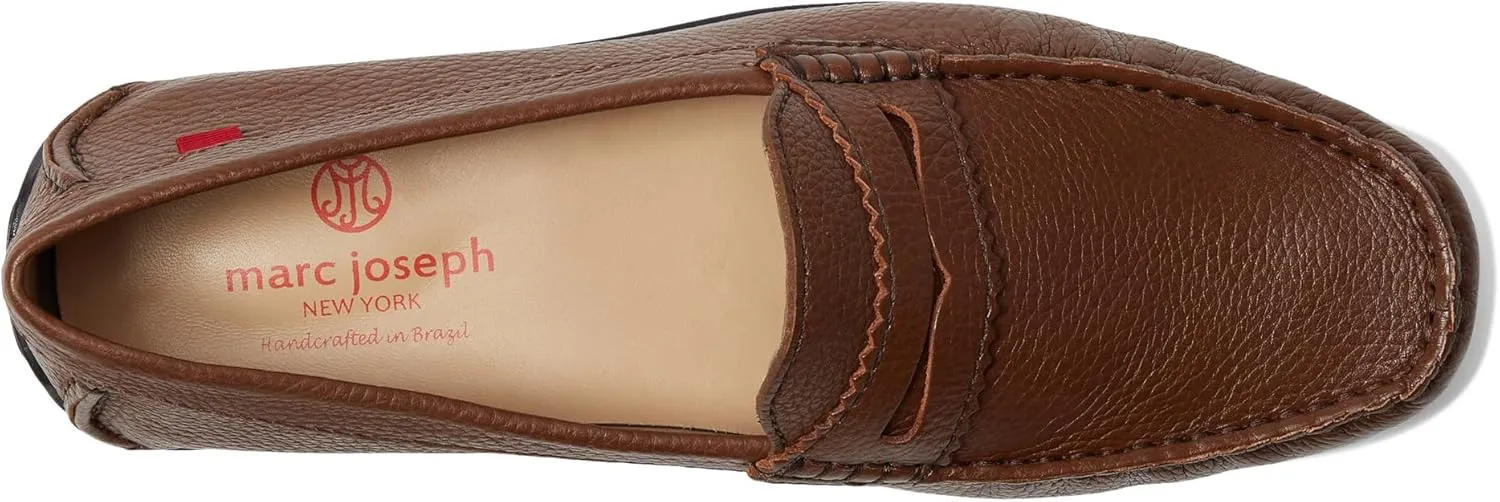 MARC JOSEPH NEW YORK Men's Leather Made in Brazil Union Street 2.0 Penny Driving Loafer