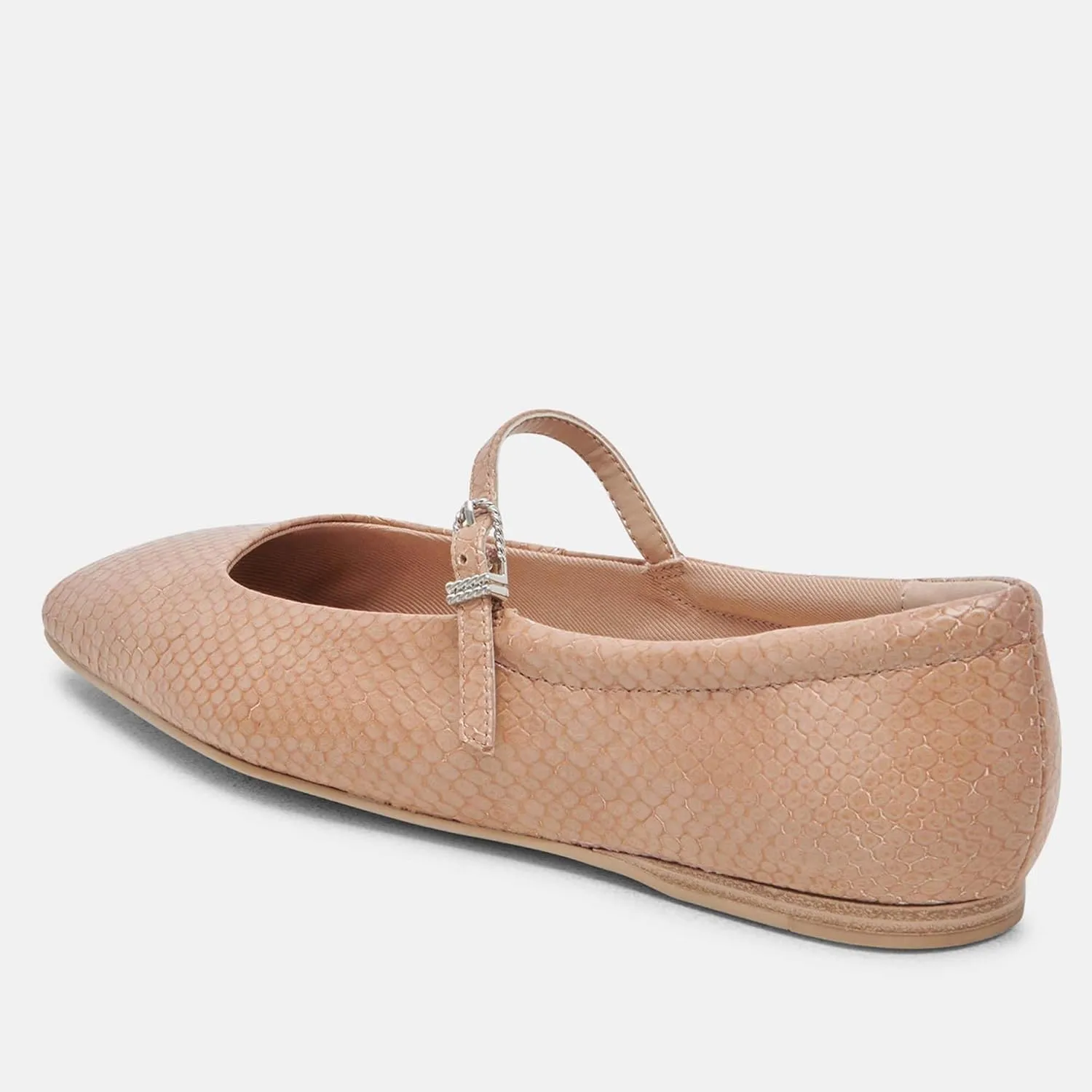 Mary Jane Ballet Flats for Women Casual Square Toe Slip On Flats Comfortable Ankle Buckle Strap Ballerina Shoes