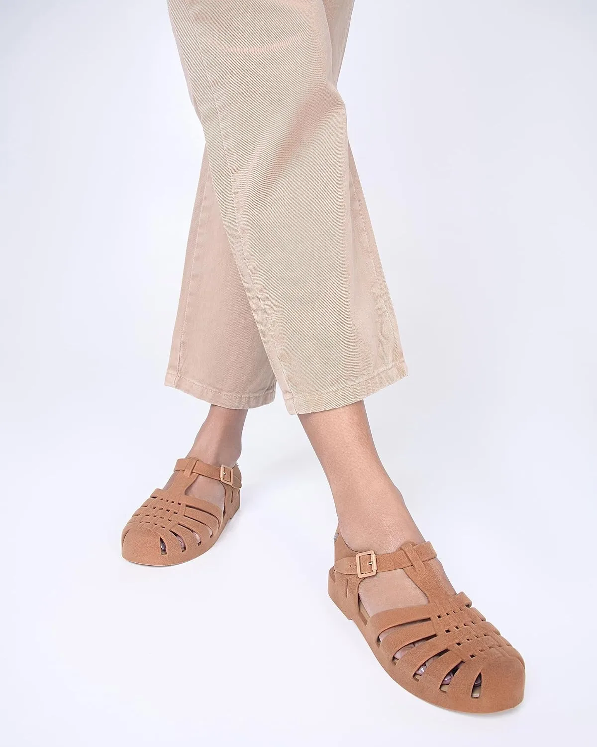 Melissa Possession Jelly Sandal for Women - The Original Jelly Shoe, Fisherman's Sandal with Adjustable Strap and Side Buckle