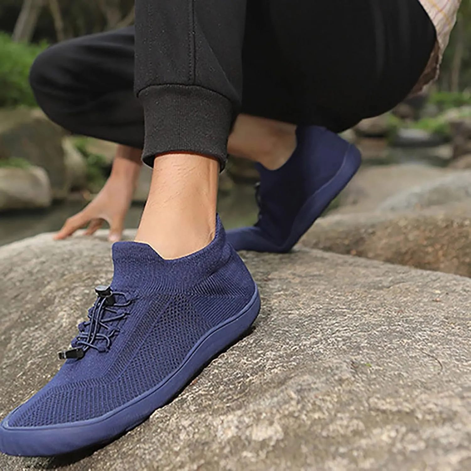 Men's Casual Dress Sneakers Oxfords Business Mesh Mens Dress Shoes Lightweight Casual Shoes Trendy Platform Sneakers Slip On Tennis Shoe Casual Loafers