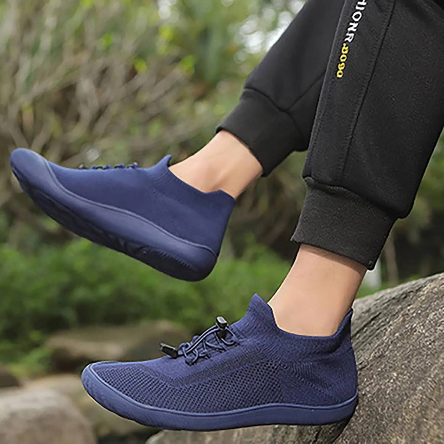 Men's Casual Dress Sneakers Oxfords Business Mesh Mens Dress Shoes Lightweight Casual Shoes Trendy Platform Sneakers Slip On Tennis Shoe Casual Loafers