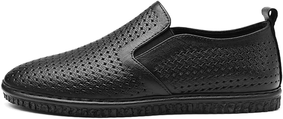 Men's Casual Shoes Slip on Loafers Soft Comfortable Flats Shoes Breathable Walking Driving Shoes