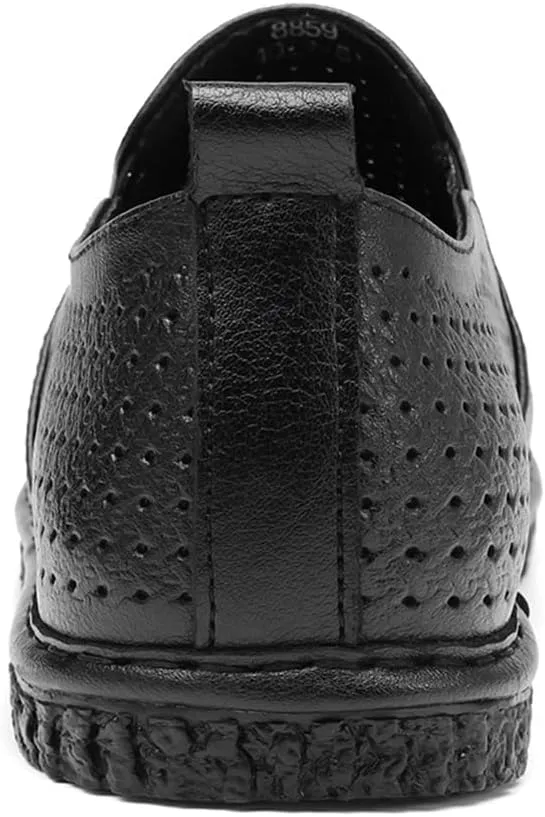 Men's Casual Shoes Slip on Loafers Soft Comfortable Flats Shoes Breathable Walking Driving Shoes