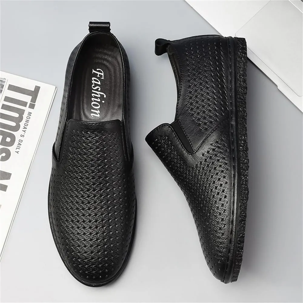 Men's Casual Shoes Slip on Loafers Soft Comfortable Flats Shoes Breathable Walking Driving Shoes