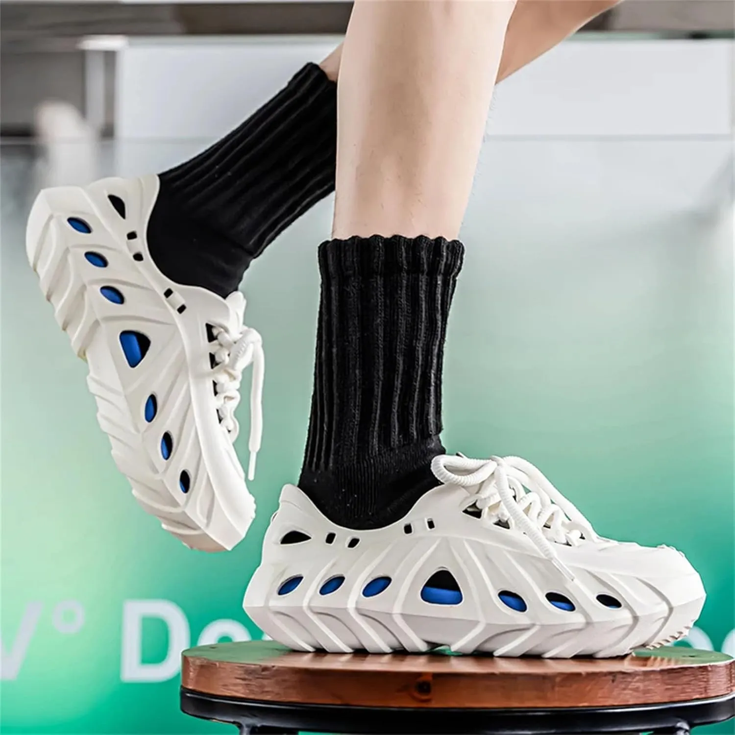 Men's EVA Sandals, Thick Sole Luxury Beach Clogs