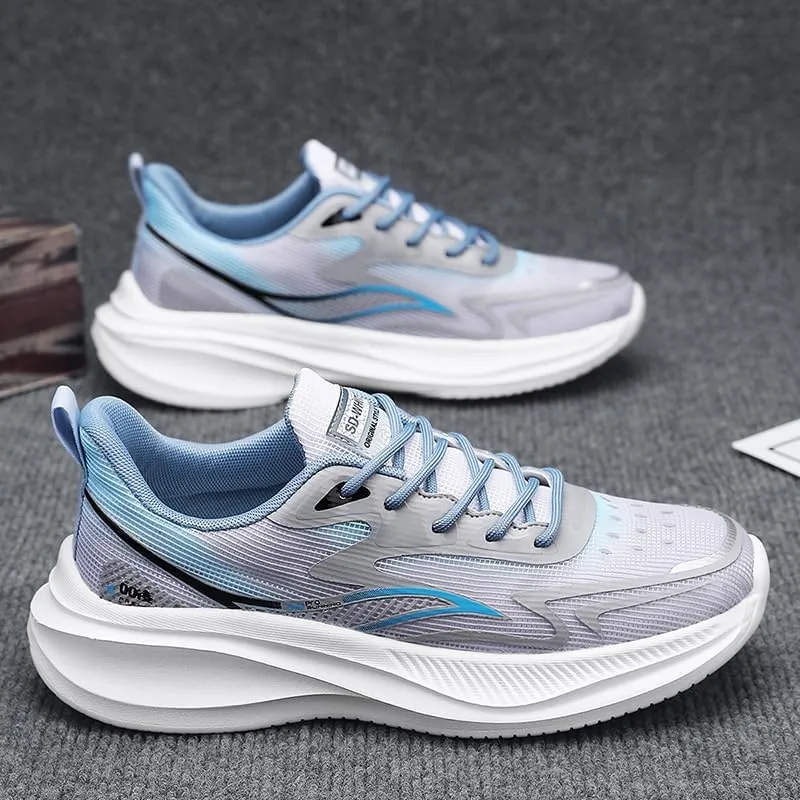 Men's Running Shoes, Non Slip, Breathable, Lightweight Fashion Sneakers, Slip Resistant Athletic Sports Walking Gym Work Shoes