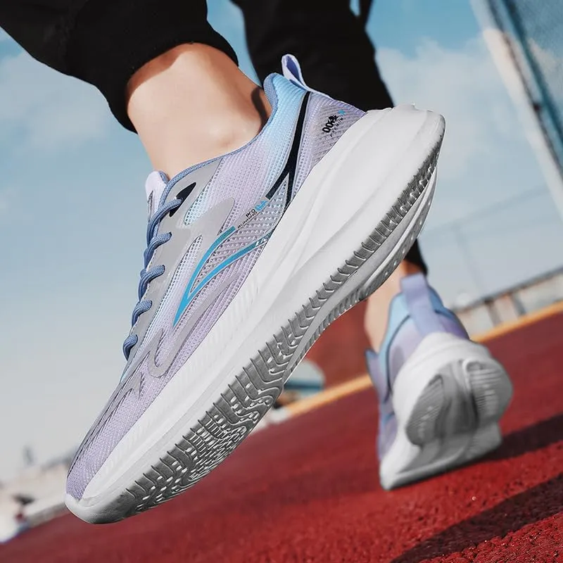 Men's Running Shoes, Non Slip, Breathable, Lightweight Fashion Sneakers, Slip Resistant Athletic Sports Walking Gym Work Shoes