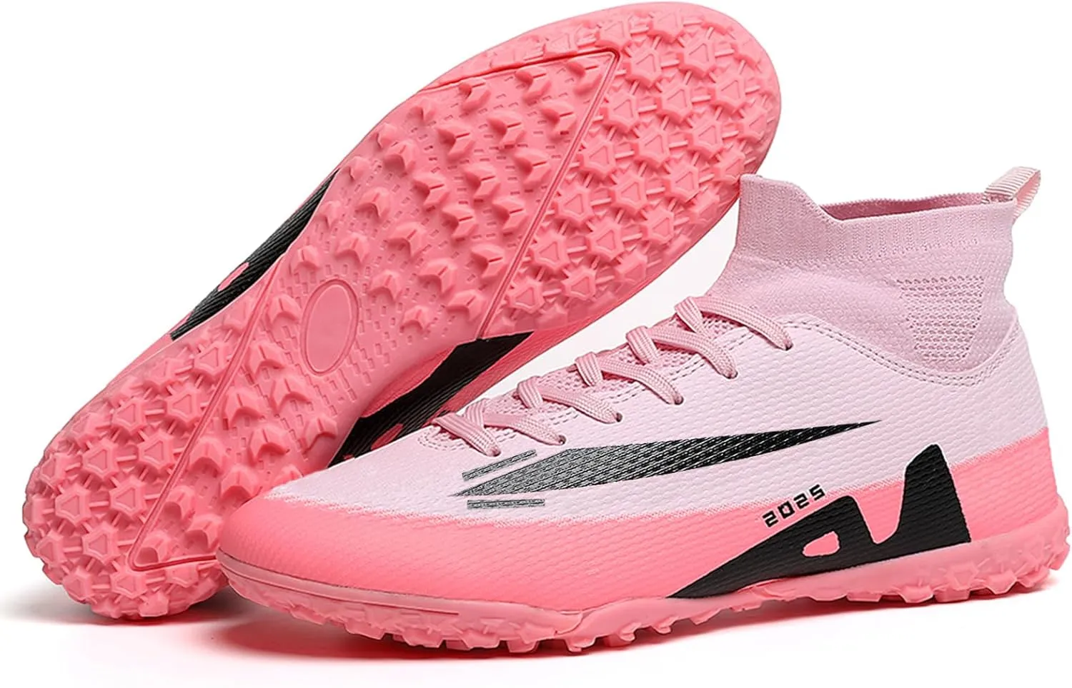 Mens Soccer Cleats Womens Indoor Soccer Shoes Wide Baseball Turf Shoes Adult Youth Rugby Shoes Big Boys Small Spikes AG TF Football Boots