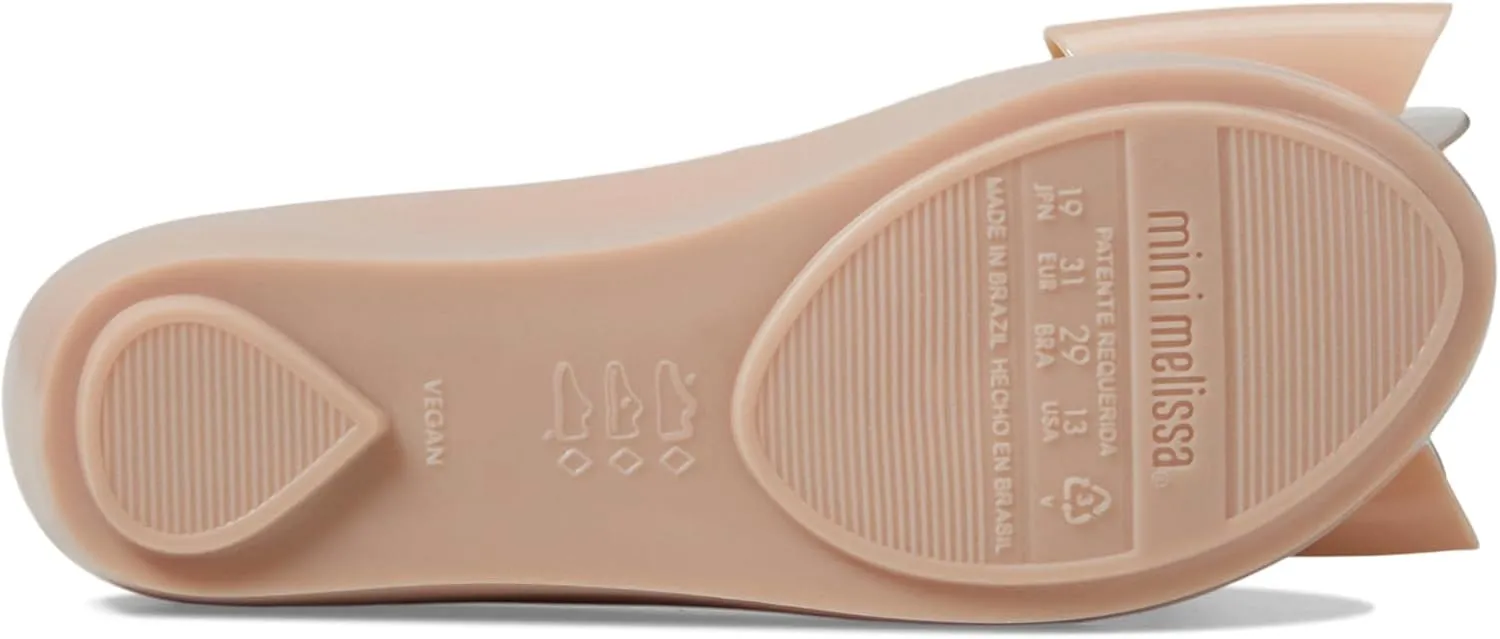 mini melissa Girl's Ultragirl Star Ii (Little Big Kid) Ballet Flat
