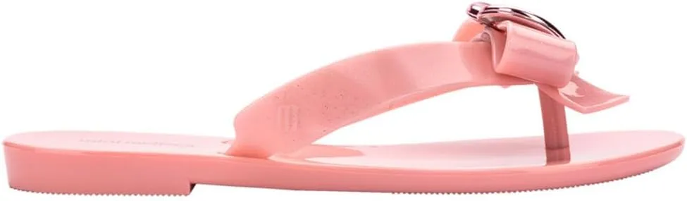 mini melissa Harmonic Collection Girls Flip Flops - Kids Slip On Sandals, Jelly Shoes