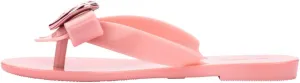 mini melissa Harmonic Collection Girls Flip Flops - Kids Slip On Sandals, Jelly Shoes