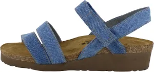 NAOT Kayla Women’s Sandals - Supportive 3-Strap Design with Backstrap, Cork & Latex Footbed - Arch Support - Travel-Friendly Comfortable Walking Sandals for All-Day Wear
