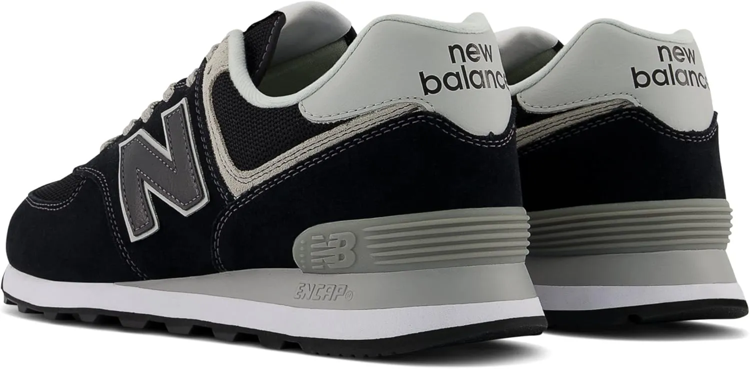 New Balance Men's Iconic 574 Sneaker, Grey, 8 D US