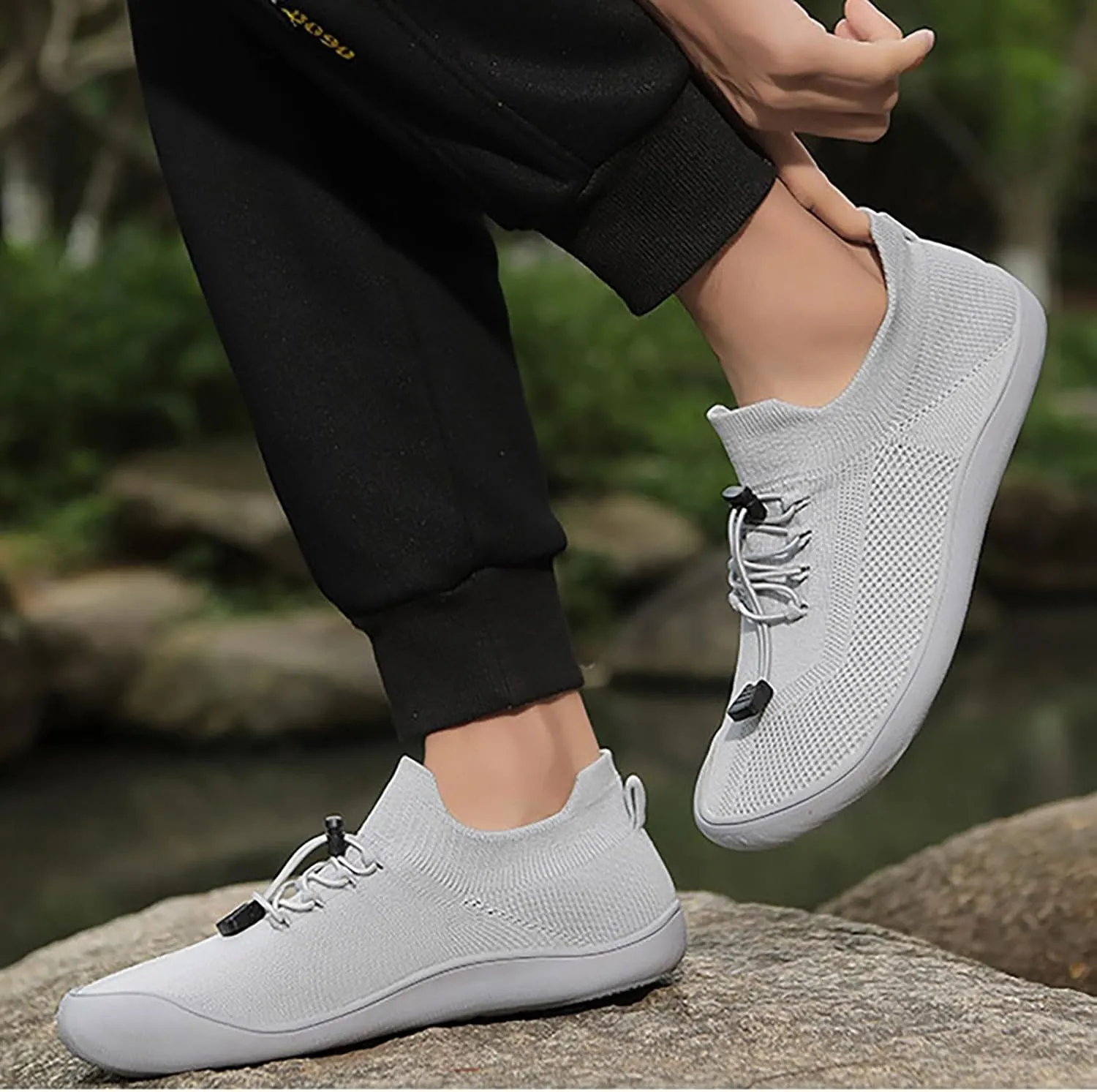 Orthopedic Shoes for Women Woven Orthopedic Mens Casual Shoes Mesh Breathable Ladies Casual Shoes Dress Sneakers White Tennis Shoe Loafers Dress Shoe