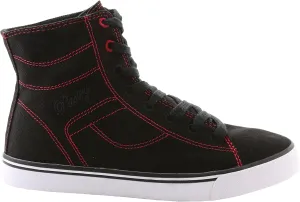 Pastry Cassatta Stretch Canvas Dance Sneakers, Black/Red, Size 9