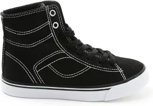 Pastry Cassatta Stretch Canvas Dance Sneakers, Black/White, Youth/Size 2