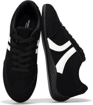 Project Cloud Barefoot Shoes Women – Comfortable Lace-Up Womens Shoes with Memory Foam – Lightweight & Non Slip Womens Shoes Casual – All-Day Women's Fashion Sneakers for 2025 (Goal)