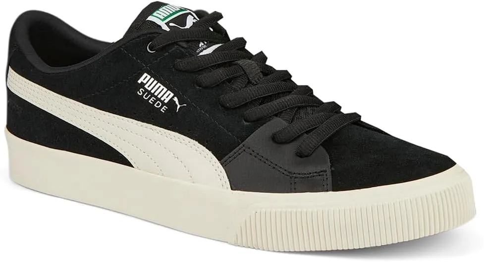 Puma Mens Suede Skate Nitro Og Skateboard Skate Sneakers Shoes - Black