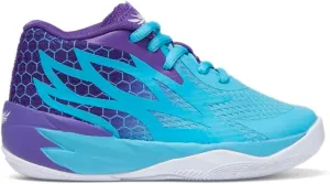 PUMA Toddler Boys Mb.02 Fade Lace Up Basketball Sneakers Shoes - Purple - Size 11 M