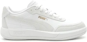 PUMA Womens Club Pearl Lace Up Sneakers Shoes Casual - White - Size 8 M