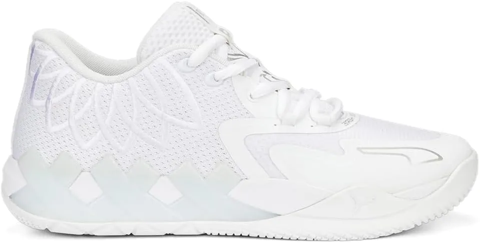 PUMA Womens Mb.01 Lo Basketball Sneakers Shoes - White