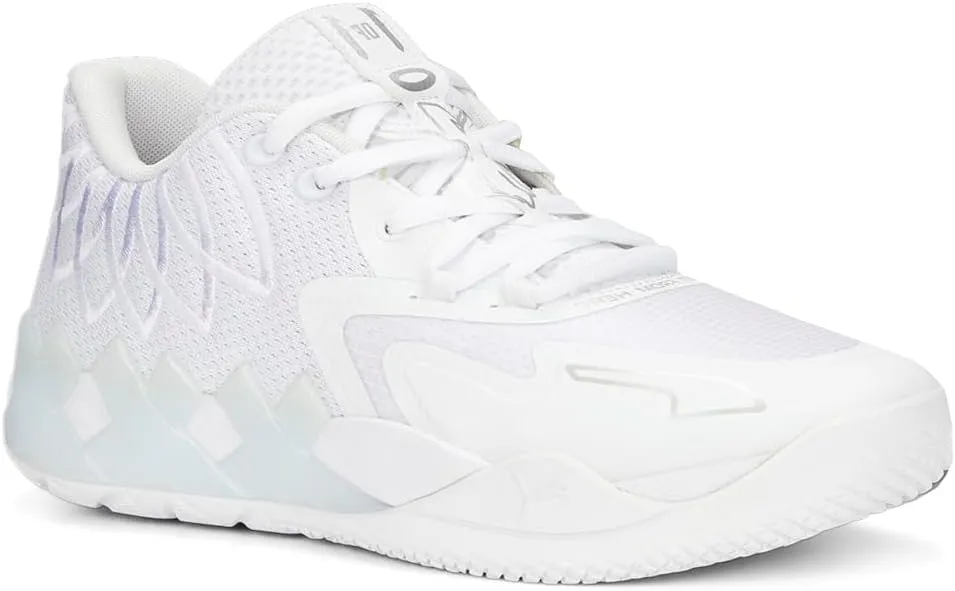 PUMA Womens Mb.01 Lo Basketball Sneakers Shoes - White