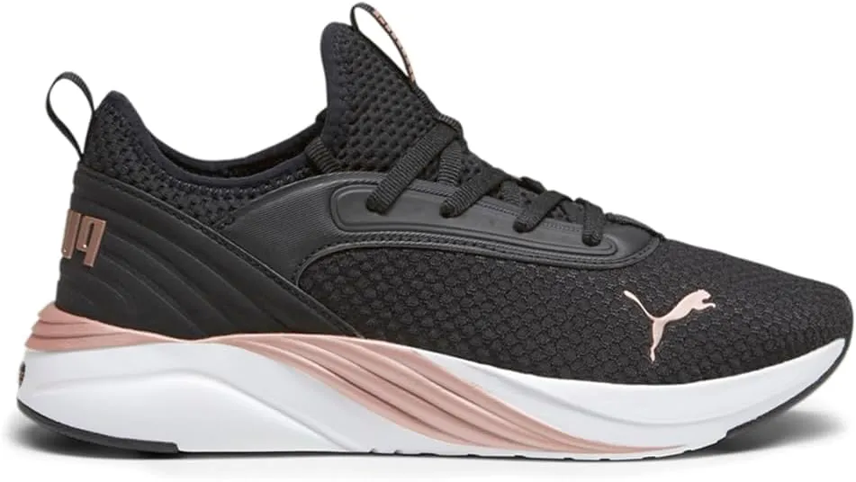 PUMA Womens Softride Ruby Luxe Running Sneakers Shoes - Black - Size 8 M