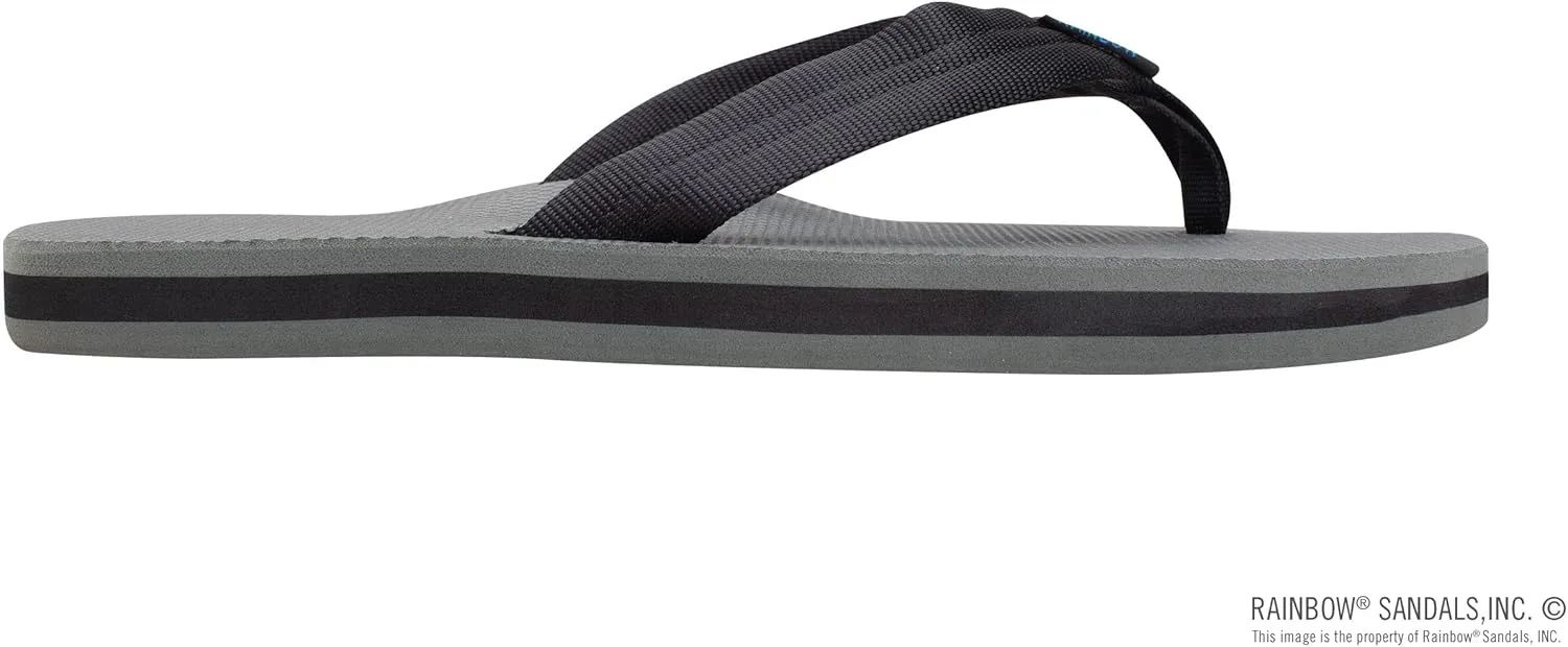 Rainbow Sandals Women’s Single Layer Classic Rubber w/EVA Filled Nylon Strap