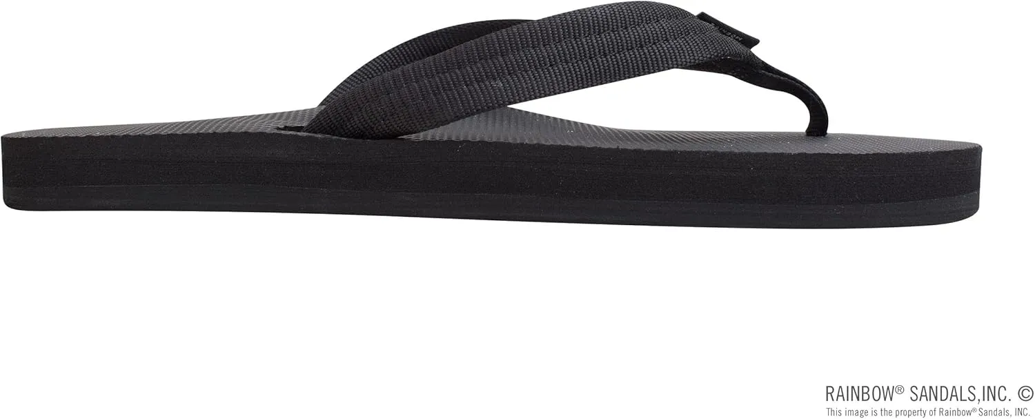 Rainbow Sandals Women’s Single Layer Classic Rubber w/EVA Filled Nylon Strap