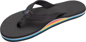 Rainbow Sandals Women’s Single Layer Classic Rubber w/EVA Filled Nylon Strap