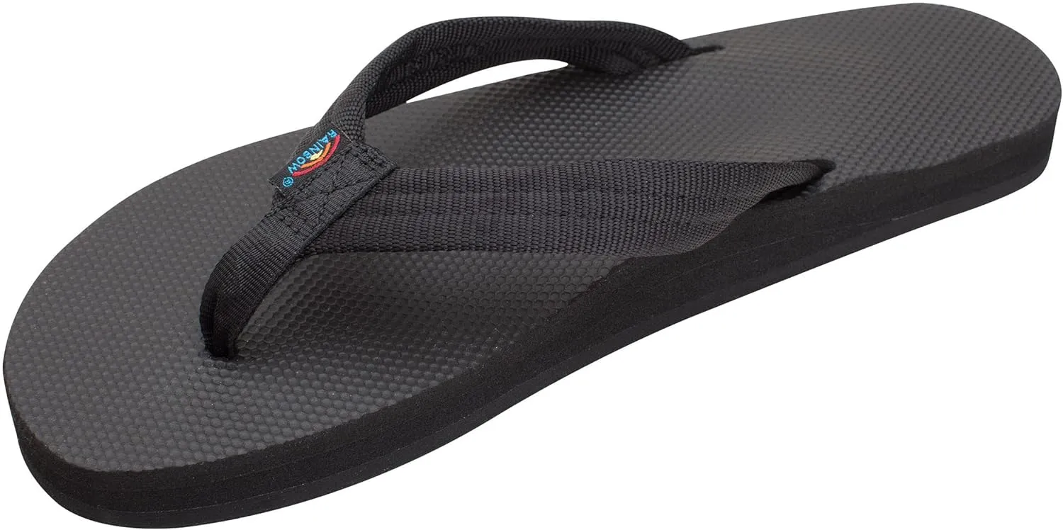 Rainbow Sandals Women’s Single Layer Classic Rubber w/EVA Filled Nylon Strap