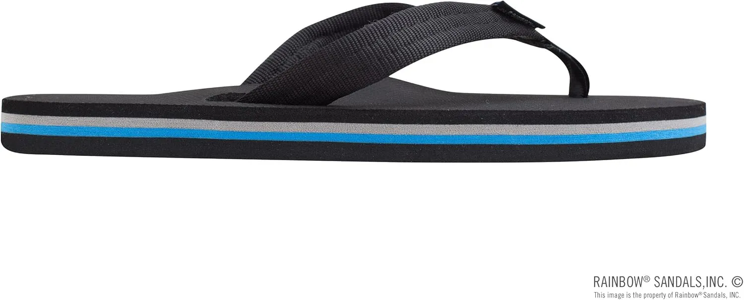 Rainbow Sandals Women’s Single Layer Classic Rubber w/EVA Filled Nylon Strap
