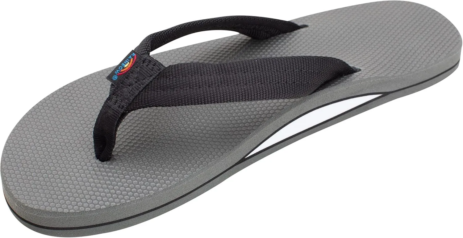 Rainbow Sandals Women’s Single Layer Classic Rubber w/EVA Filled Nylon Strap