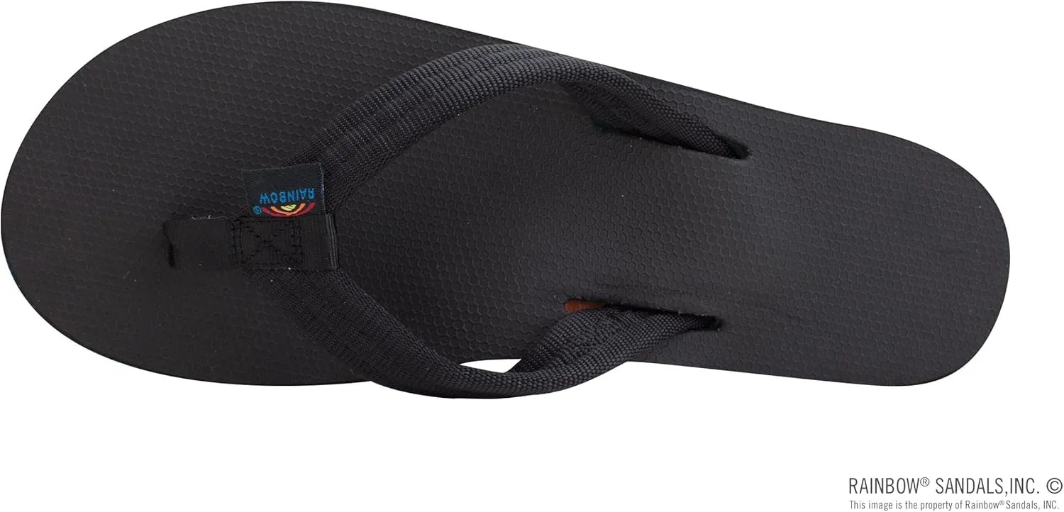 Rainbow Sandals Women’s Single Layer Classic Rubber w/EVA Filled Nylon Strap