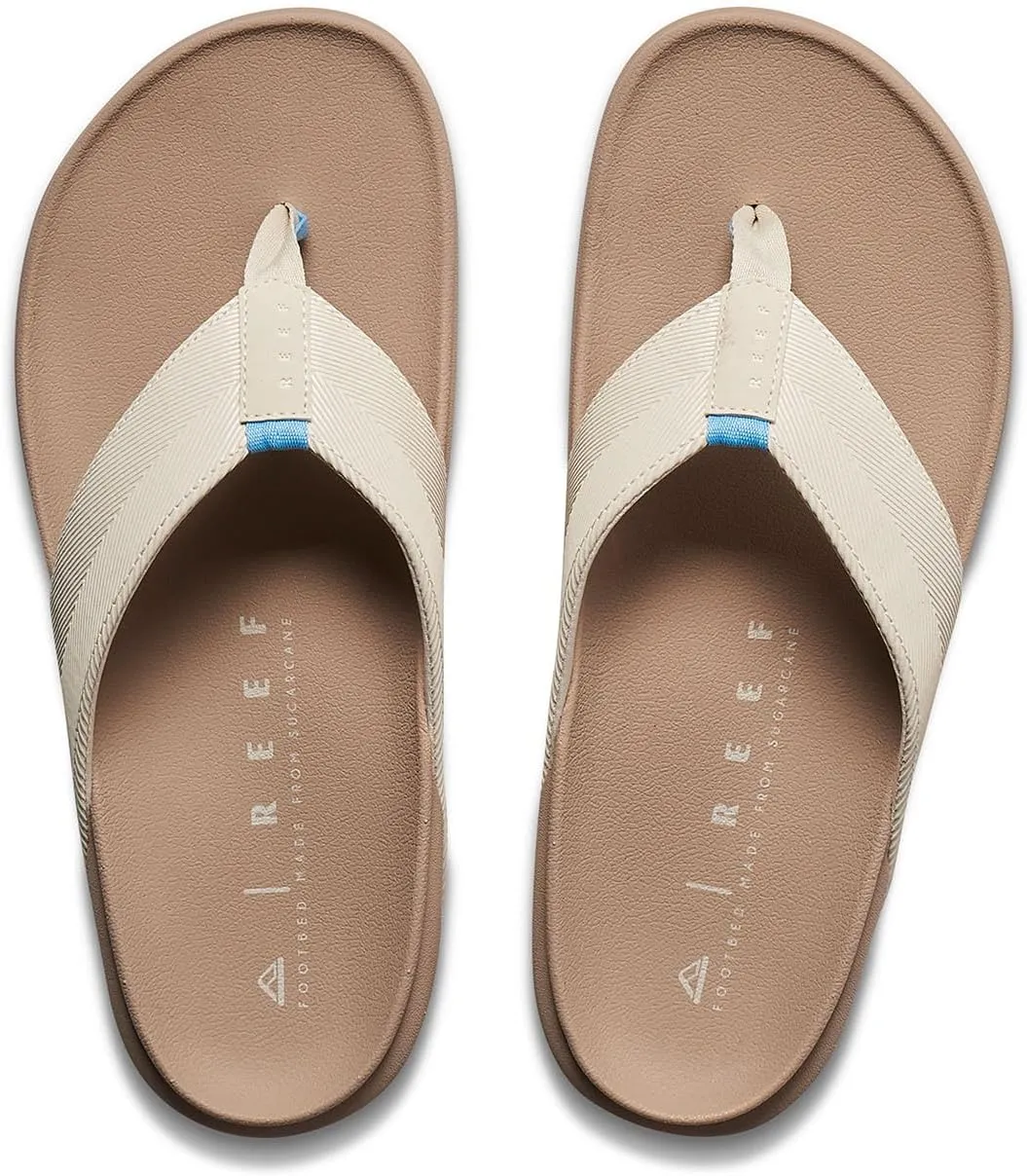REEF Raglan Men's Flip Flop Sandal, Soft & Supportive Footbed, Water Friendly Straps