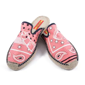 Respoke Women's Angela Pink Mule Espadrilles 40/ 9.5