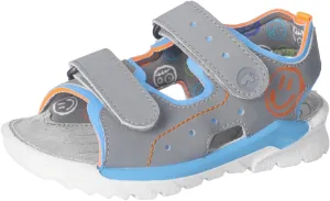 RICOSTA Children's Surf Sandals, Width: Wide (WMS), Washable, Graphit Sky 440, 29 EU